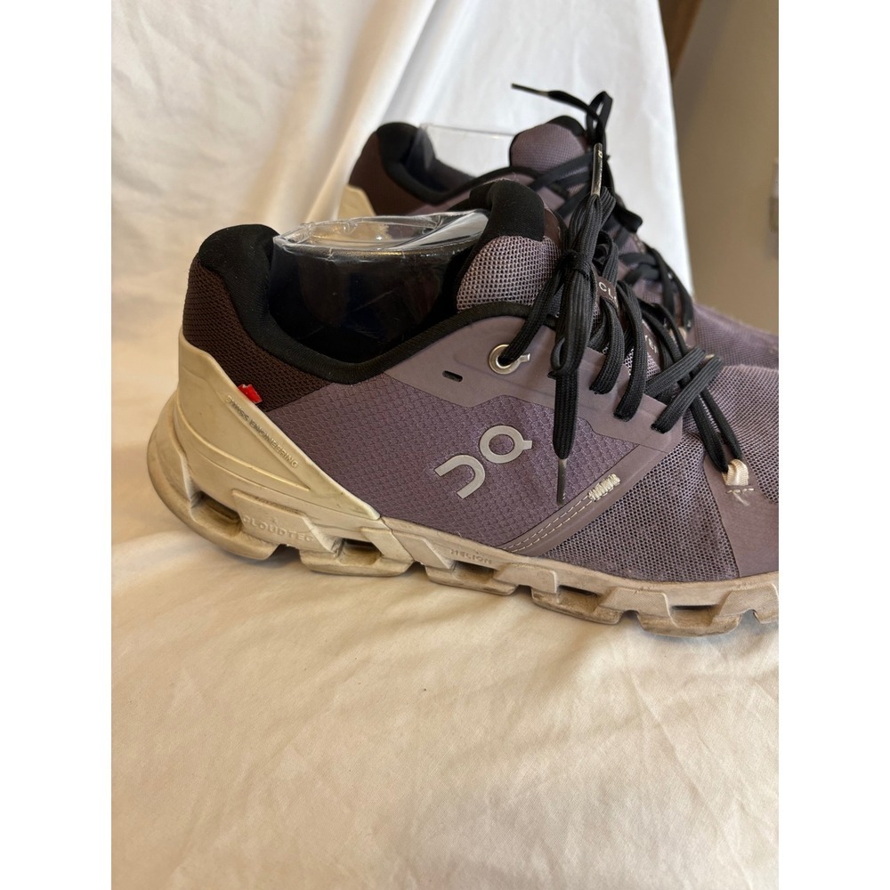 On Cloudflyer Womens Running Shoes Purple Black Size 9.5 - Picture 3 of 5